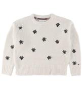 Tommy Hilfiger Bluse - Strik - Snow White m. Blomster