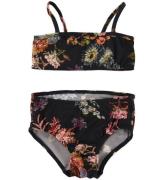 Christina Rohde Bikini - Sort m. Blomster