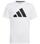 adidas Performance T-Shirt - U TR-ES Logo T - Hvid/Sort