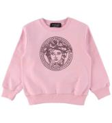 Versace Sweatshirt - Crystal Medusa - Candy m. Similisten