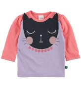 Freds World Bluse - Lavendel/Koral m. Kat