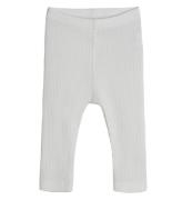 Hust and Claire Leggings - Lee - Rib - Uld - Off White