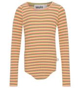 Molo Bluse - Rib - Rochelle - Sun Coral Moss