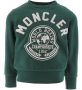 Moncler Sweatshirt - GrÃ¸n/Hvid