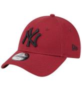 New Era Kasket - 9Forty - New York Yankees - MÃ¸rk RÃ¸d