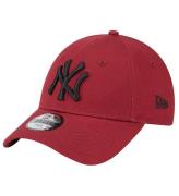 New Era Kasket - 9Forty - New York Yankees - MÃ¸rk RÃ¸d
