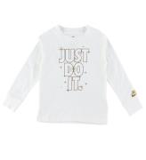 Nike Bluse - Sail m. Guld