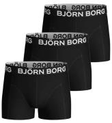 BjÃ¶rn Borg Boxershorts - 3-pak - Sort