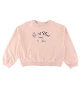 GANT Sweatshirt - Oversized Logo - Crystal Pink