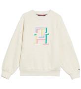 Tommy Hilfiger Sweatshirt - Multi Color Monogram - Calico Heathe