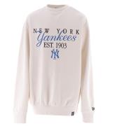 New Era Sweatshirt - New York Yankees - Open White