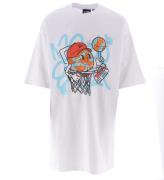 New Era T-Shirt - NE Spray Graphc - Hvid