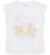 Zadig & Voltaire T-shirt - Angel - Hvid m. Print/Similisten