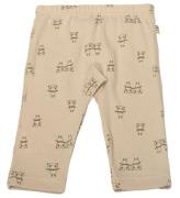 Joha Leggings - Beige m. Panda