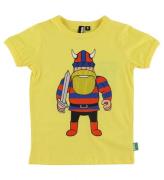 DanefÃ¦ T-Shirt - Danerainbow - Bright Yellow Erik Din Ven