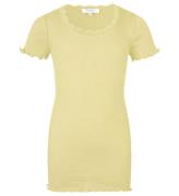 Rosemunde T-Shirt - Silke/Bomuld - Lemon Creme