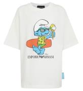 Emporio Armani T-shirt - Hvid m. SmÃ¸lf