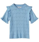 Fliink Bluse - Strik - Sunny - Little Boy Blue