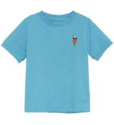 Minymo T-shirt - Bonnie Blue m. Is
