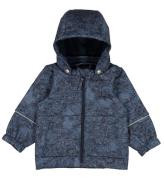 Wheat Softshelljakke m. Fleece - Henning - Navy Linoleum