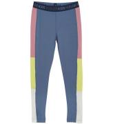 Color Kids Leggings - Polyester - Vintage Indigo m. Gammelrosa