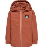 Hummel Softshelljakke m. Fleece - hmlMars - Copper Brown