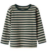 Name It Bluse - Noos - NmmSalmo - Pure Cashmere/Y/D Stripe