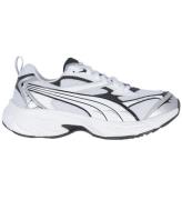 Puma Sko - Morphic Base Jr - Feather Gray/Sort