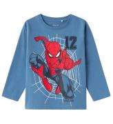 Name It Bluse - NmmJaris Spiderman - Coronet Blue