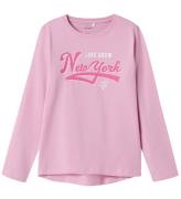 Name It Bluse - NkfVix - Pastel lavender/New York