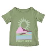 Roxy T-Shirt - Day And Night - Vintage B - Oil Green