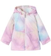 Name It Dynejakke - NmfMaxi - Orchid Ice/Tie Dye