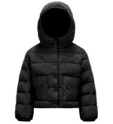 Moncler Dunjakke m. Fleece - Audrieu - Sort