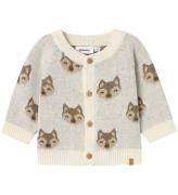 Lil' Atelier Cardigan - Strik - NbmLamoe - Birch