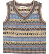 MarMar Vest - Uld/Bomuld - Taj B - Fair Isle