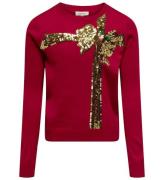 Kids Only Strik - KogXmas - Chili Pepper/Sequin Bow