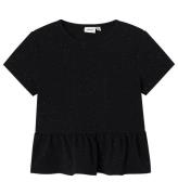 Name It Bluse - Cropped -NkfRoka - Black