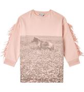 Stella McCartney Kids Sweatkjole - Rosa m. Hest