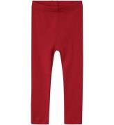 Name It Leggings - Rib - NmnKab - Jester Red