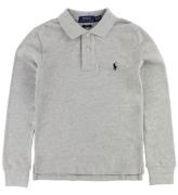 Polo Ralph Lauren Polo Bluse - GrÃ¥meleret