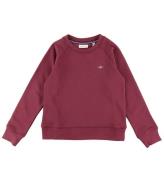 Gant Sweatshirt - Shield - Wine Red