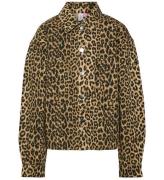 Vero Moda Girl Jakke - VmTullah - Silver Mink/Leopard