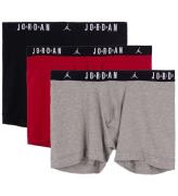 Jordan Boxershorts - 3-pak - Sort/RÃ¸d/GrÃ¥