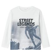 Name It Bluse - NkmValiant - Bright White/Street Legends