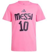 adidas Performance T-shirt - Y MESSI N&N G T - Easpink