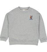 Freds World Sweatshirt - Surf - GrÃ¥meleret