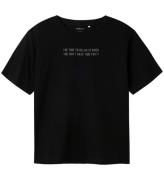 Name It T-shirt - NkmBocalle - Sort m. Print