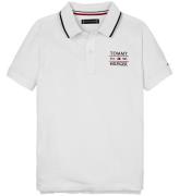 Tommy Hilfiger Polo - Hvid m. Logo