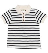 Copenhagen Colors Polo - Pique - Navy Stripe