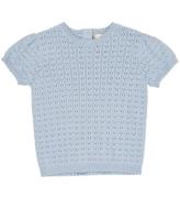 Copenhagen Colors T-shirt - Strik - Dusty Blue